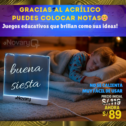 ✨ La Pizarra LED que Convierte tus Ideas en Luz ✨