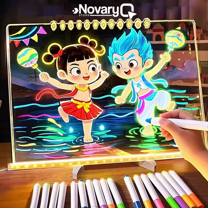 ✨ La Pizarra LED que Convierte tus Ideas en Luz ✨