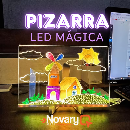 ✨ La Pizarra LED que Convierte tus Ideas en Luz ✨